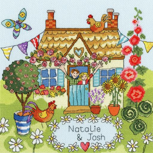 "Our House" Counted Cross Stitch Kit